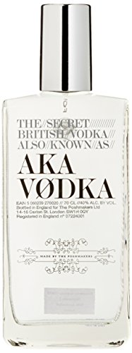 AKA The Secret British Wodka (1 x 0.7 l) von THE POSHMAKERS