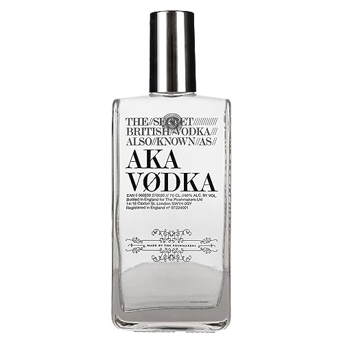 AKA The Secret British Wodka (1 x 0.7 l) von THE POSHMAKERS