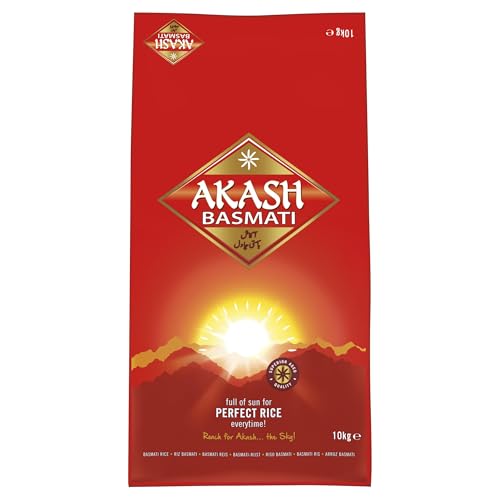 AKASH Basmatireis, 1er Pack (1 x 10 kg) von AKASH