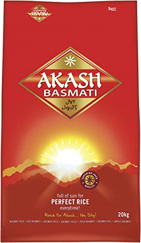 Akash Basmatireis, 1er Pack (1 x 20 kg) von AKASH
