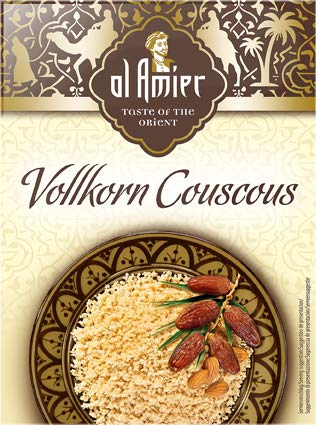 Vollkorn Couscous von Al Amier, 500g von Al Amier