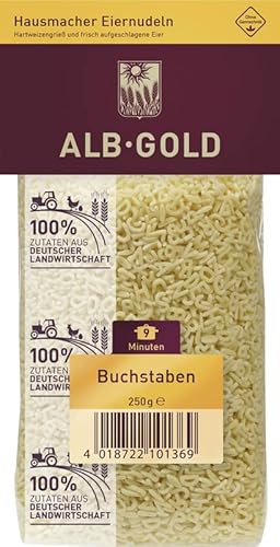 Alb-Gold - Buchstaben, 14 x 250 g Beutel von Alb Gold