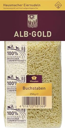 Alb-Gold - Buchstaben, 14 x 250 g Beutel von Alb Gold