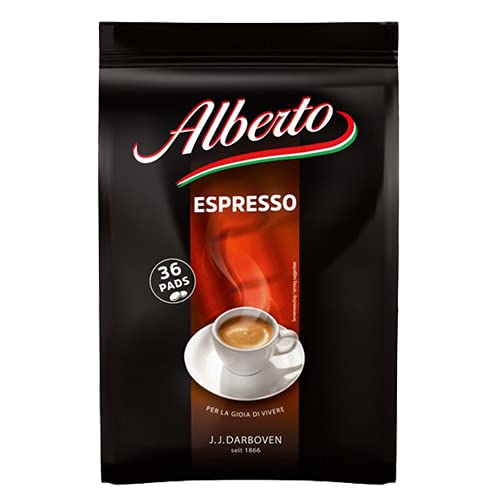 Alberto Kaffeepads Espresso 36er, 252 g / 6er Pack von Alberto