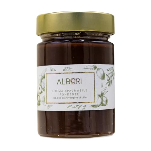 ALBORI- Dunkle Schokolade Brotaufstrich 25% Haselnussmus Haselnüsse Piemonte, Entölter Kakao, Olivenöl Italienisch Extra Nativ 100%Apulisches Geschenkideen Aufstrich Haselnusscreme Veg&GlutenFree 350g ALBORI- Dunkle Schokolade Brotaufstrich 25% Haselnussmus Haselnüsse Piemonte, Entölter Kakao, Olivenöl Italienisch Extra Nativ 100%Apulisches Geschenkideen Aufstrich Haselnusscreme Veg&GlutenFree 350g von ALBORI