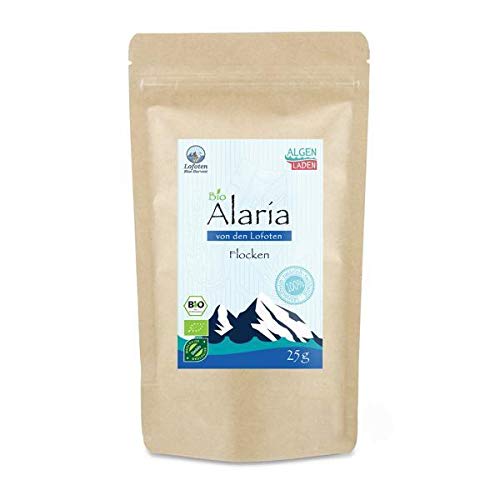 ALGENLADEN BIO Alaria Flakes - 25 g | höchste Qualität aus Norwegen | klimaneutral essen von ALGEN LADEN