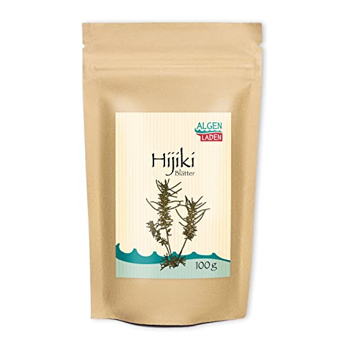 ALGENLADEN Hijiki Blätter - 100g | Algen aus Japan | Rohkost | Vegan | Low-Carb | asiatisch kochen von ALGEN LADEN