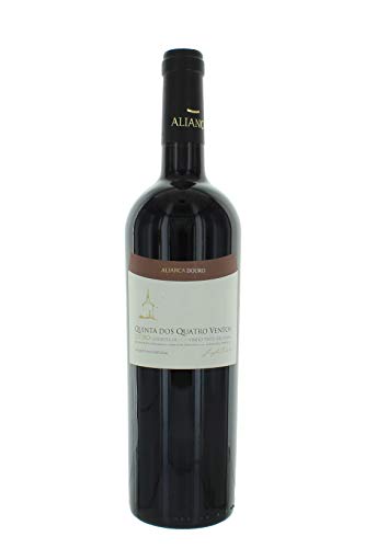 Quinta dos Quatro Ventos (Case of 6x75cl), Portugal/Rotwein, (GRAPE TOURIGA NACIONAL 60%, TOURIGA FRANCESA 30%, TINTA RORIZ 10%) von ALIANÇA VINHOS DE PORTUGAL