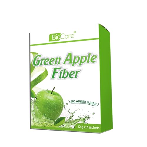 ALIBOOSTER - 7 Beutel à 12 g | Naturfaser grüner Apfel – Hafer – Weizen – Grüner Tee | Detox von ALIBOOSTER