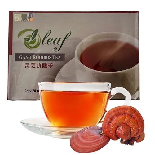 Gano Rooibos Tee – 20 Beutel à 2g – Natürlicher Rooibos- und Ganoderma-Aufguss – Koffeinfrei Gano Rooibos Tee – 20 Beutel à 2g – Natürlicher Rooibos- und Ganoderma-Aufguss – Koffeinfrei von ALIBOOSTER