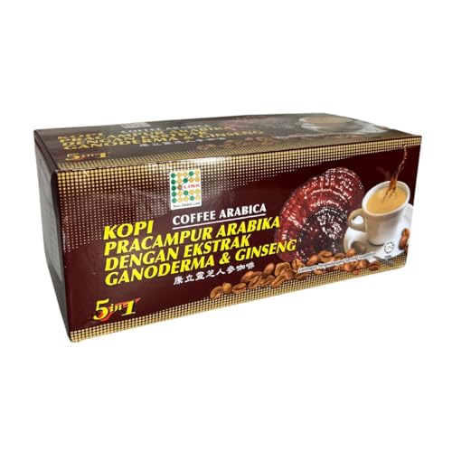 Instantkaffee Arabica auf Basis von Ganoderma-Pilzen und Ginseng - 20x 21g von ALIBOOSTER