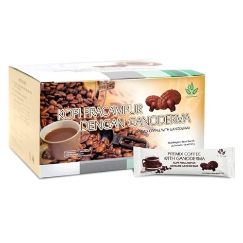Kaffeepulver auf Basis des Reishi-Lingzhi-Pilzes - 20x 21g von ALIBOOSTER