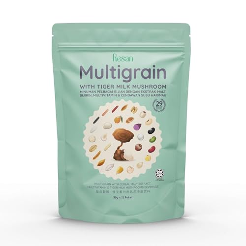 Multikorngetränk 12x30g – 29 Getreide + Tiger-Milch-Pilz LIGNOSUS Tiger Milk – Ballaststoffe, Vitamine & Mineralien von ALIBOOSTER