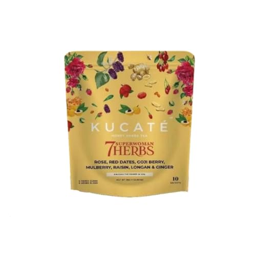 Die Superfrau - 5 Beutel Kräutermischung und 5 Würfel Wildblütenhonig - Rote Datteln, Goji-Beeren, Brombeeren, Rosinen, Longan und Ingwer Die Superfrau - 5 Beutel Kräutermischung und 5 Würfel Wildblütenhonig - Rote Datteln, Goji-Beeren, Brombeeren, Rosinen, Longan und Ingwer von ALIBOOSTER