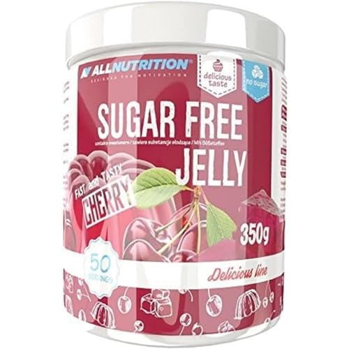 ALLNUTRITION Delicious Line Götterspeise mit Sucralose Jelly 350g Raspberry - Himmbeere von ALLNUTRITION