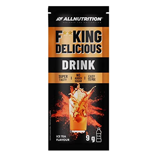ALLNUTRITION F**king Delicious Drink | 9g Pulver je Packung | Getränkepulver | Kalorienarm | Glutenfrei | Nahrungsergänzungsmittel (Geschmack Orangeade) von ALLNUTRITION