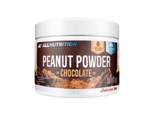 ALLNUTRITION Peanut Powder - Erdnussbutter ohne Zucker - Vegane Peanut Butter mit 50% Protein - Kalorienarme Lebensmittel - Erdnüsse Ungesalzen ohne Palmöl - Keto Süßigkeiten - 200g Chocolate ALLNUTRITION Peanut Powder - Erdnussbutter ohne Zucker - Vegane Peanut Butter mit 50% Protein - Kalorienarme Lebensmittel - Erdnüsse Ungesalzen ohne Palmöl - Keto Süßigkeiten - 200g Chocolate von ALLNUTRITION
