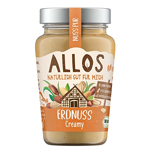 ALLOS Peanutbutter, Creamy, 340g (2er Pack) von Allos