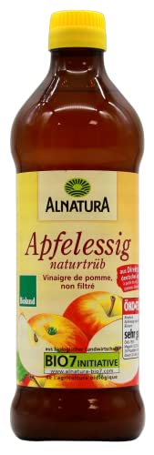 Alnatura Bio Apfelessig naturtrüb, 6er Pack (6 x 0.5 l) von ALNATURA