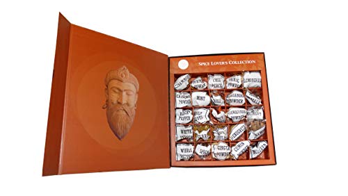 Gewürze Geschenk Set Spice Lover's Collection mit 25 verschiedenen Gewürzen in einer Geschenkbox von AMA-Feinkost