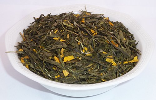 Pfirsich Mambo Grüner Tee aromatisiert (100g) von AMA-Feinkost