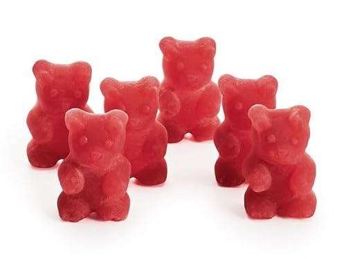 Tee-Bären® "Himbeer-Vanille" einzigartige Fruchtgummi mit 10% Fruchtgehalt aus Fruchtsaftkonzentrat, zum Zubereiten eines Heißgetränks oder einfach nur zum Vernaschen (250g) von AMA-Feinkost