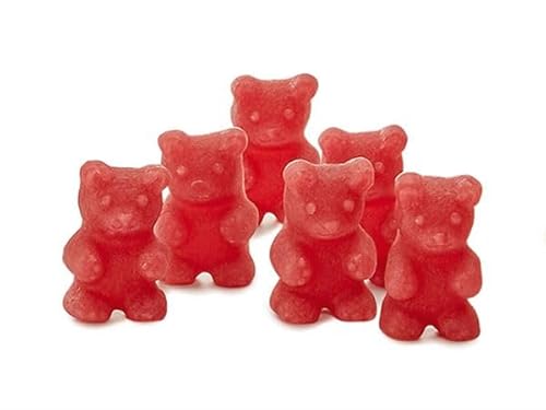 Tee-Bären® Kirmesmandel Fruchtgummi mit 10% Fruchtgehalt aus Fruchtsaftkonzentrat, zum Zubereiten eines Heißgetränks oder zum Vernaschen (100 g) von AMA-Feinkost