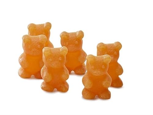 Tee-Bären® "Zimt-Orange" Fruchtgummi mit 10% Fruchtgehalt aus Fruchtsaftkonzentrat, zum Zubereiten eines Heißgetränks oder zum Vernaschen (250 g) von AMA-Feinkost