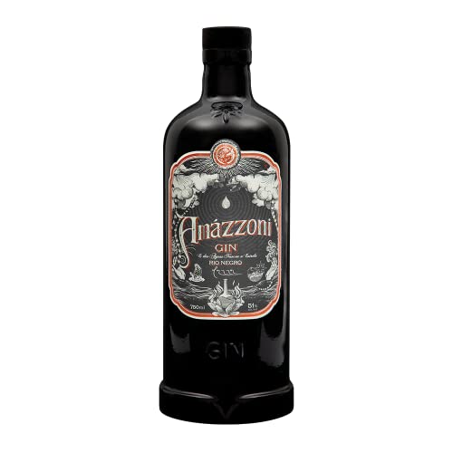 Amázzoni I Gin Rio Negro I 700 ml Flasche I 51% Volume I Exclusiver Gin aus Brasilien von AMÁZZONI