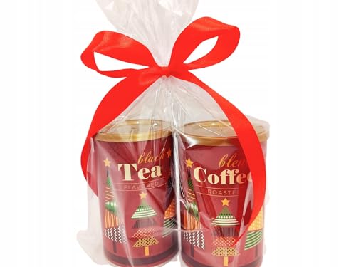 Weihnachtsset mit Kaffee und Tee - rot PRESENT von AMD Gifts