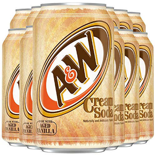 A&W Root Beer® - CREAM SODA (355ml Dose) [12er Pack] inkl. 3,00 € DPG Pfand von AMERICANFOOD4U