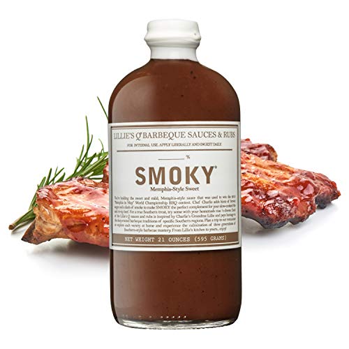 LILLIE'S Q® - BBQ Sauce SMOKY (595 g.) von AMERICANFOOD4U