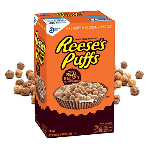 REESES PUFFS® General Mills - Cereal (1,40 kg Karton) von AMERICANFOOD4U