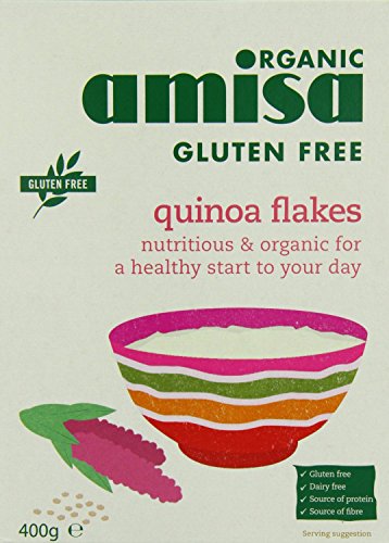 Organic Gluten Free Quinoa Flakes - 400g von AMISA/HILDEGARD
