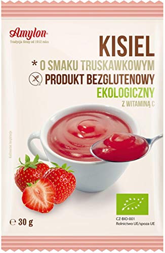 Kissel (Speise) ERDBEERE GLUTENFREI BIO 30 g - AMYLON von AMYLON