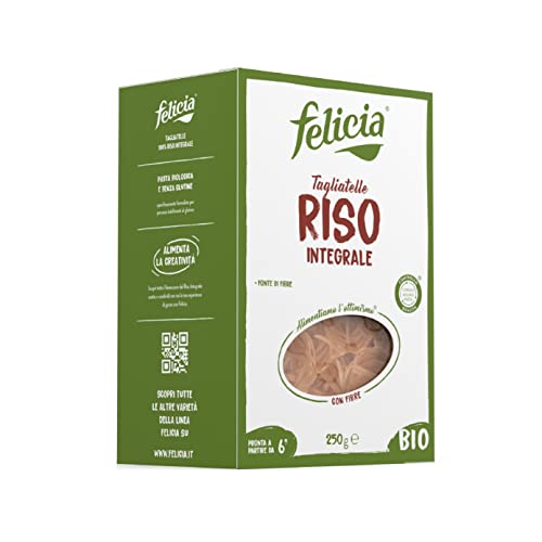 Felicia Bio Vollkornreis Tagliatelle glutenfrei 250g Felicia Bio Vollkornreis Tagliatelle glutenfrei 250g von felicia