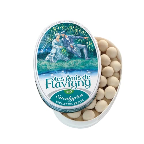 ANIS DE FLAVIGNY Anis-Pastillen, Eukalyptus, 50g von Les Anis de Flavigny