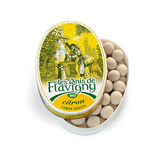 ANIS DE FLAVIGNY Anis-Pastillen, Zitrone, 50g von Les Anis de Flavigny