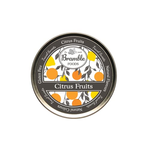 Bramble Foods Lattina in Metallo | Caramelle Dure Gusto Agrumi Assortiti - 200 Gr | Snack Box Caramelle Bramble Foods Lattina in Metallo | Caramelle Dure Gusto Agrumi Assortiti - 200 Gr | Snack Box Caramelle von ANTICO CAFFE' NOVECENTO
