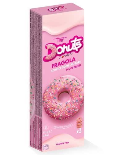 ANTICO CAFFE' NOVECENTO Cuorenero 3 Donuts Erdbeergeschmack | Nicht gebratene Donuts glutenfrei im Fall | Donuts mit Erdbeergeschmack | Kakao-Snack - 111 Gramm ANTICO CAFFE' NOVECENTO Cuorenero 3 Donuts Erdbeergeschmack | Nicht gebratene Donuts glutenfrei im Fall | Donuts mit Erdbeergeschmack | Kakao-Snack - 111 Gramm von ANTICO CAFFE' NOVECENTO