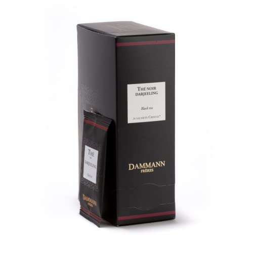 Dammann-Brüder | Te Nero Darjeeling Indien | Schwarzer Tee Darjeeling - 24 Bustine (48 Gr) | Tè Nero Indiano Herkunft Darjeeling | Tè Nero Bustine Single von ANTICO CAFFE' NOVECENTO