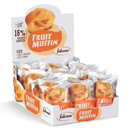 Falcone® | Muffins mit Volljoghurtfüllung | Weiche Muffins ohne Palmöl - 21 x 50 Gr von ANTICO CAFFE' NOVECENTO