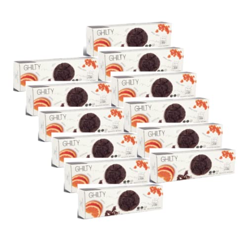 Lauras Welt | Handwerkliche Kekse ohne Milch | Vegane Kekse Kakao Zartbitterschokolade Kandierte Orange | Kiste mit milchfreien Keksen - 1560 Gr | Milchfrei von ANTICO CAFFE' NOVECENTO