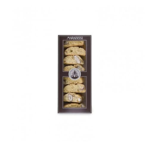 Marabissi | Pasticceria Artigianale 15 Cantuccini Mandorla | Cantucci mit Mandel Verpackt 120 Gr. | Cantucci Artigianali für Vinsanto von ANTICO CAFFE' NOVECENTO