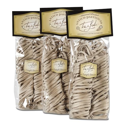 Tealdi, Tagliatelle mit Steinpilzen, aus Italien, 3 x 250 g… von ANTICO PASTIFICIO TEALDI