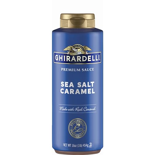 Ghirardelli Chocolate Company Sea Salt Caramel Sauce Squeeze Bottle, 16 oz von Ghirardelli