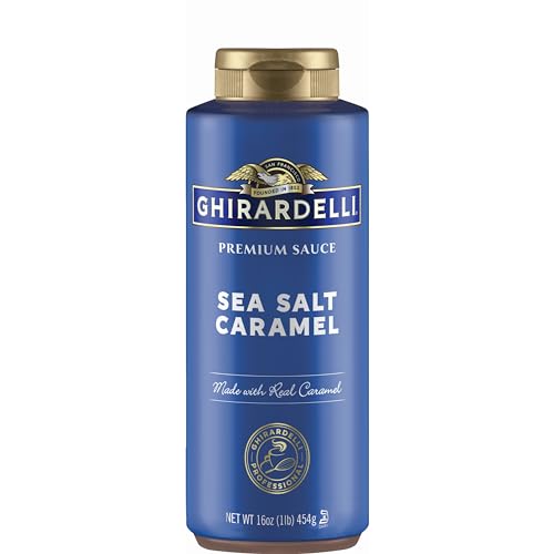 Ghirardelli Chocolate Company Sea Salt Caramel Sauce Squeeze Bottle, 16 oz Ghirardelli Chocolate Company Sea Salt Caramel Sauce Squeeze Bottle, 16 oz von Ghirardelli