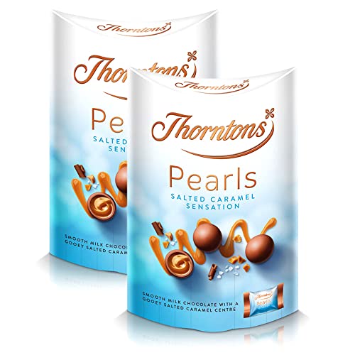 Thorntons Pearls Salted Caramel Sensation (167 g) + gratis Weihnachtsaufkleber von APIN