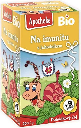 Kinderthee - voor aardbeienimmuniteit BIO 40 g (20 x 2 g) - APOTHEKE von APOTHEKE