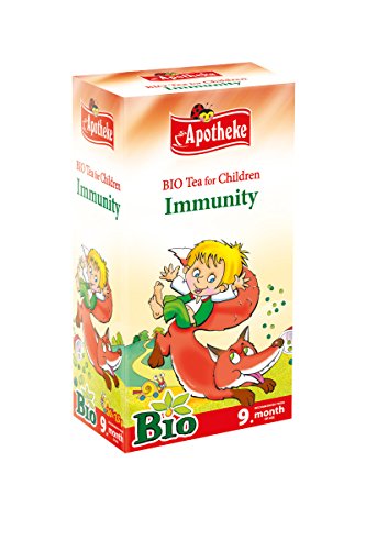 Kinderthee - wilde roos en duindoorn BIO 20 x 1,5 g - APOTHEKE von Apotheke